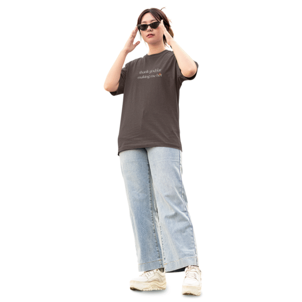 Thank God for Making Me Hot Classic Tee | Funny & Confident Tee | Gildan Premium Cotton - Image 12