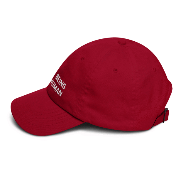 "Human Being" Baseball Cap | "Human Being" Embroidered Vintage Dad Hat | Adjustable Cotton Cap | Trendy Casual Accessory - Image 7