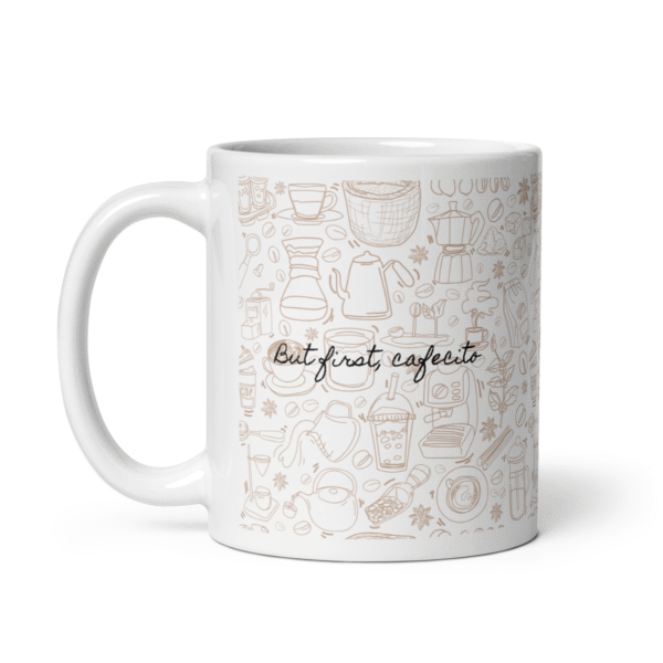 But First, Cafecito Mug | Latin Coffee Lovers’ Ceramic Cup | Essential for Mornings - Image 2
