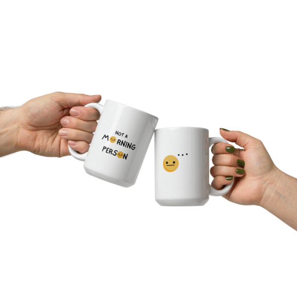 Not a Morning Person Mug | Funny Ceramic Coffee Cup | Essential for Early Risers - Image 6