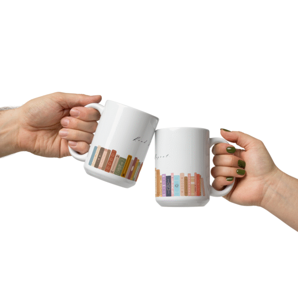 Book Lover’s Mug | "Read Sip Repeat" Coffee Cup | Perfect for Reading & Relaxing - Image 5