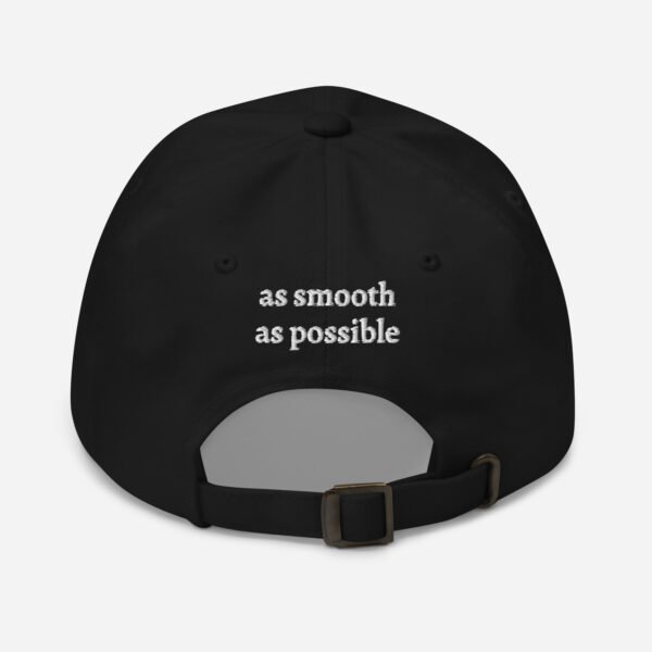 Smooth Moves Baseball Cap | Embroidered Adjustable Baseball Hat | Vintage Cotton Dad Hat | Trendy Streetwear Style - Image 2
