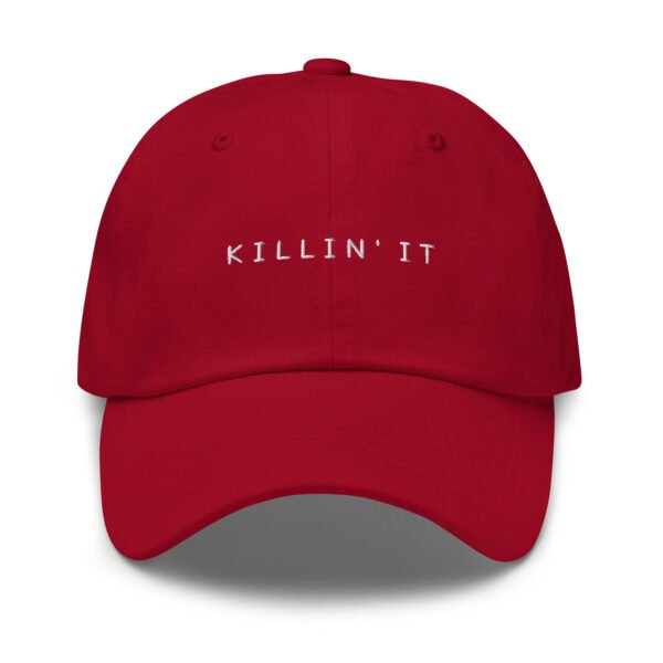 Killin' It Casual Baseball Cap – Trendy Adjustable Cotton Cap - Image 4