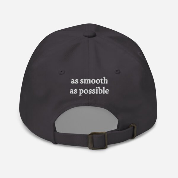 Smooth Moves Baseball Cap | Embroidered Adjustable Baseball Hat | Vintage Cotton Dad Hat | Trendy Streetwear Style - Image 5