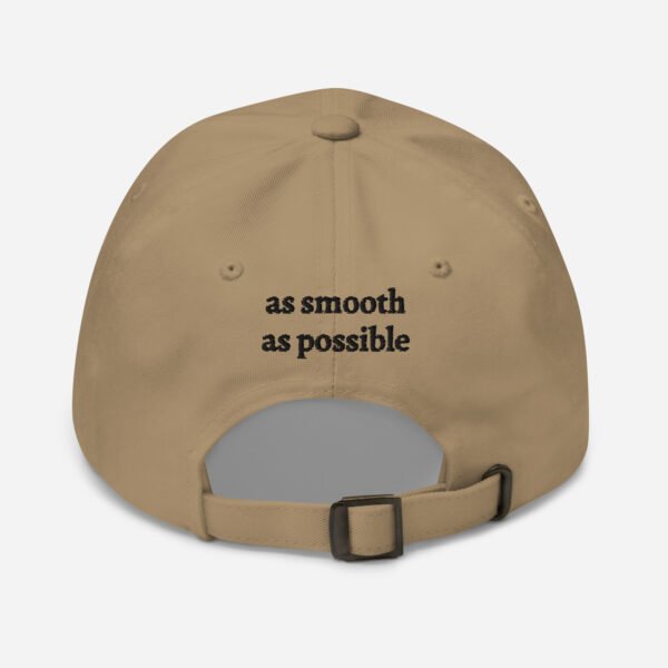 "Smooth Moves" Trendy Adjustable Baseball Cap |  Embroidered Dad Hat | Casual Cotton Baseball Cap | Fashionable & Comfortable Fit - Image 2