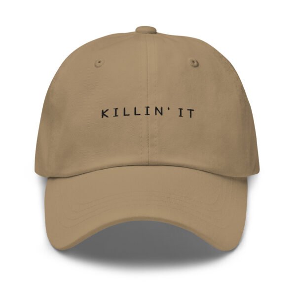 "Killin' It" Trendy Adjustable Baseball Cap |  Embroidered Cotton Dad Hat | Casual Fashion Accessory | Comfortable Fit