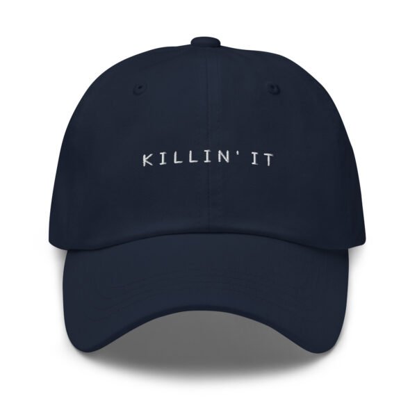 Killin' It Casual Baseball Cap – Trendy Adjustable Cotton Cap - Image 3