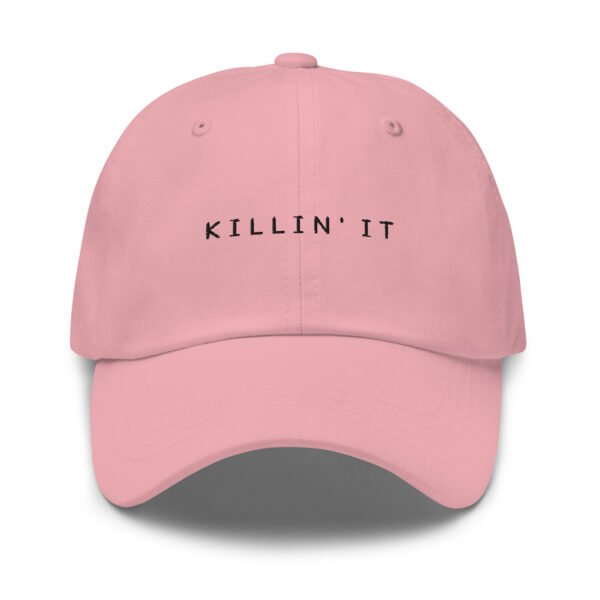 "Killin' It" Trendy Adjustable Baseball Cap |  Embroidered Cotton Dad Hat | Casual Fashion Accessory | Comfortable Fit - Image 3