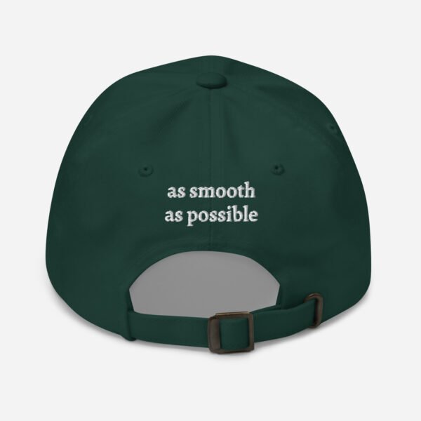 Smooth Moves Baseball Cap | Embroidered Adjustable Baseball Hat | Vintage Cotton Dad Hat | Trendy Streetwear Style - Image 4