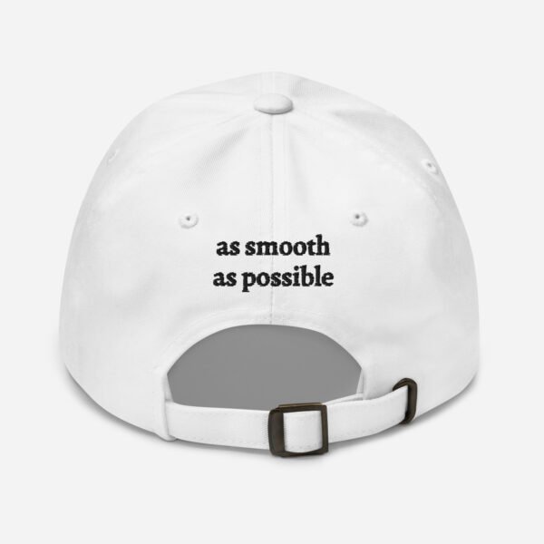 "Smooth Moves" Trendy Adjustable Baseball Cap |  Embroidered Dad Hat | Casual Cotton Baseball Cap | Fashionable & Comfortable Fit - Image 5