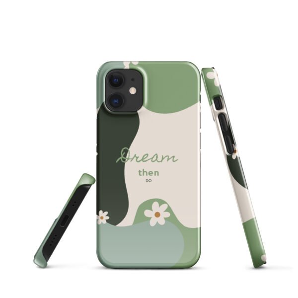Dream Then Do iPhone® Case | Minimalist Inspirational Phone Cover | Sleek Design for iPhone® All Models - Image 8