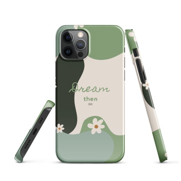 Dream Then Do iPhone® Case | Minimalist Inspirational Phone Cover | Sleek Design for iPhone® All Models - Image 11