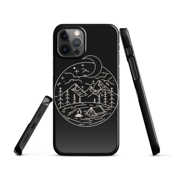 Lunar Landscape iPhone® Case | Minimalist Moon Design | Celestial-Inspired Phone Cover - Image 12