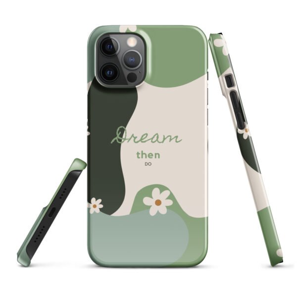 Dream Then Do iPhone® Case | Minimalist Inspirational Phone Cover | Sleek Design for iPhone® All Models - Image 13