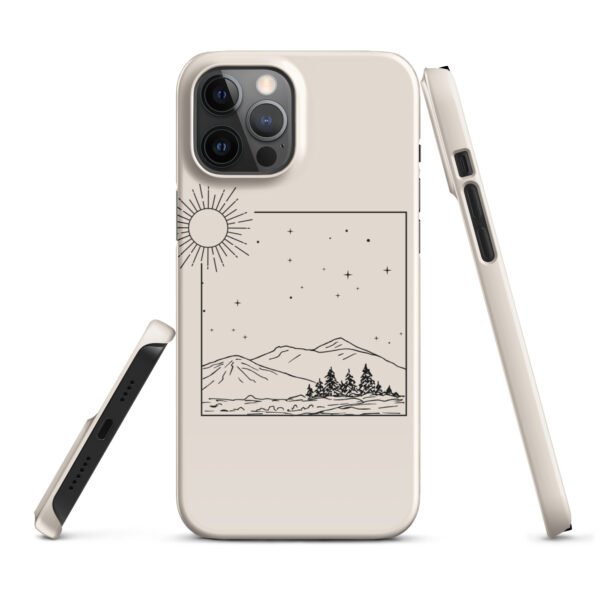 Minimalist Square Sun iPhone® Case | Bold & Modern Aesthetic | Protective & Stylish Cover - Image 13