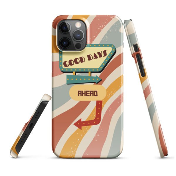 Good Days Ahead iPhone® Case | Groovy Vibes & Retro Aesthetic | Positive Energy Phone Cover - Image 14