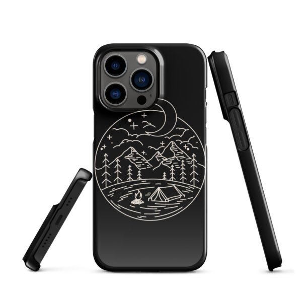 Lunar Landscape iPhone® Case | Minimalist Moon Design | Celestial-Inspired Phone Cover - Image 20