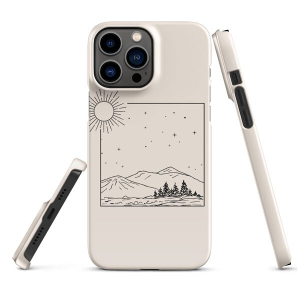 Minimalist Square Sun iPhone® Case | Bold & Modern Aesthetic | Protective & Stylish Cover - Image 21