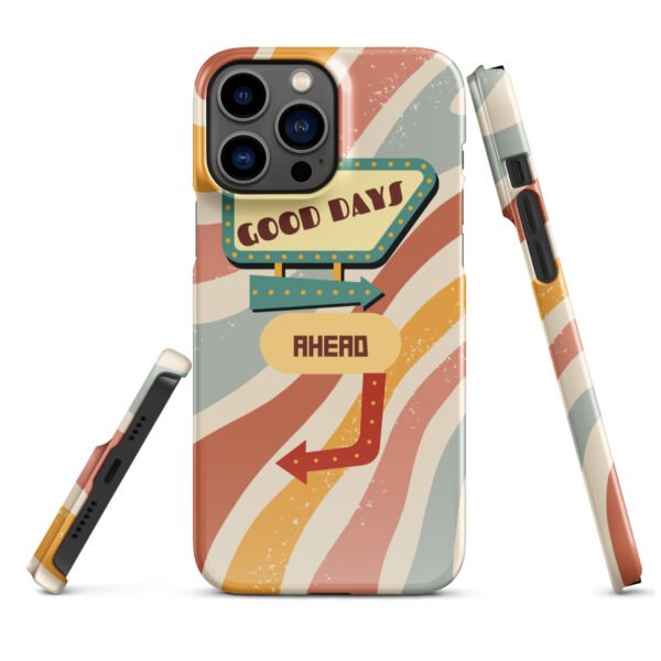 Good Days Ahead iPhone® Case | Groovy Vibes & Retro Aesthetic | Positive Energy Phone Cover - Image 22