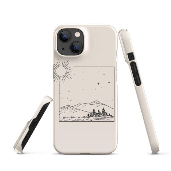 Minimalist Square Sun iPhone® Case | Bold & Modern Aesthetic | Protective & Stylish Cover - Image 23