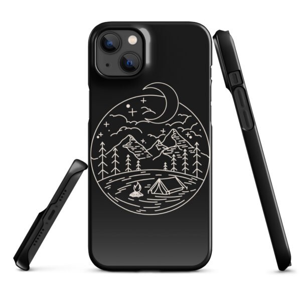 Lunar Landscape iPhone® Case | Minimalist Moon Design | Celestial-Inspired Phone Cover - Image 26