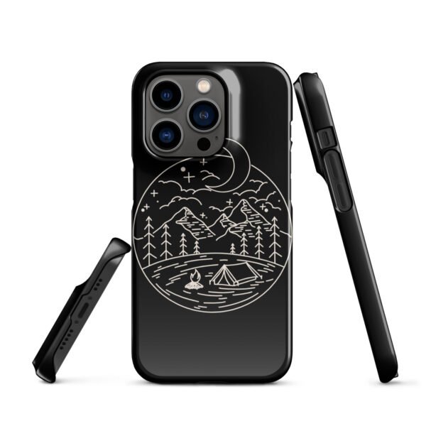 Lunar Landscape iPhone® Case | Minimalist Moon Design | Celestial-Inspired Phone Cover - Image 28
