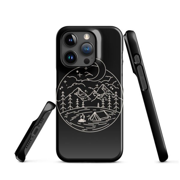 Lunar Landscape iPhone® Case | Minimalist Moon Design | Celestial-Inspired Phone Cover - Image 36