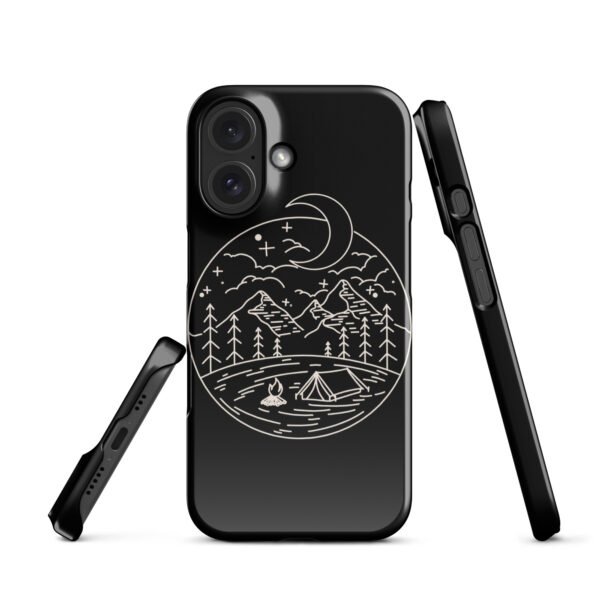 Lunar Landscape iPhone® Case | Minimalist Moon Design | Celestial-Inspired Phone Cover - Image 40