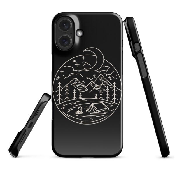 Lunar Landscape iPhone® Case | Minimalist Moon Design | Celestial-Inspired Phone Cover - Image 42