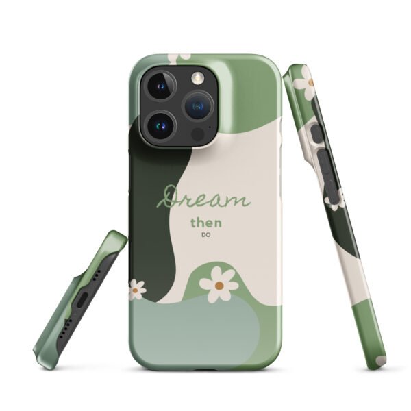 Dream Then Do iPhone® Case | Minimalist Inspirational Phone Cover | Sleek Design for iPhone® All Models - Image 43