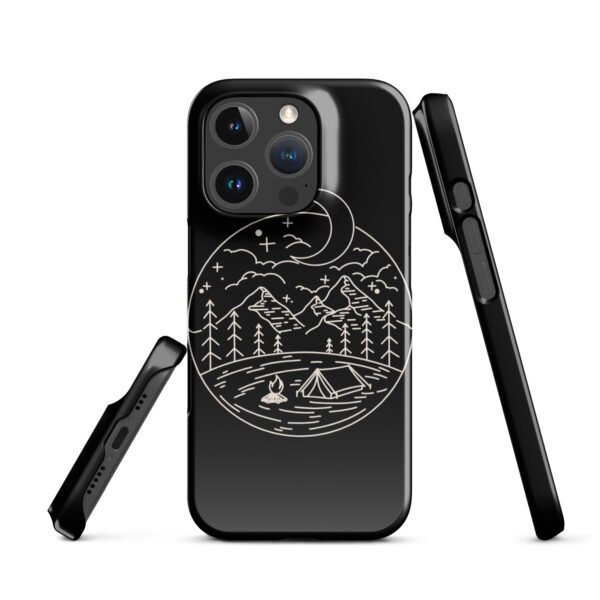Lunar Landscape iPhone® Case | Minimalist Moon Design | Celestial-Inspired Phone Cover - Image 44