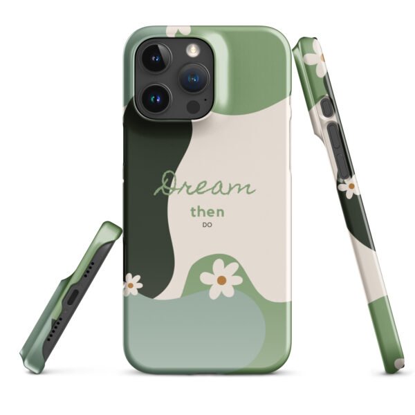 Dream Then Do iPhone® Case | Minimalist Inspirational Phone Cover | Sleek Design for iPhone® All Models - Image 45