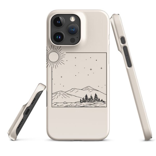 Minimalist Square Sun iPhone® Case | Bold & Modern Aesthetic | Protective & Stylish Cover - Image 45