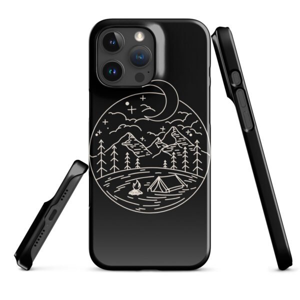 Lunar Landscape iPhone® Case | Minimalist Moon Design | Celestial-Inspired Phone Cover