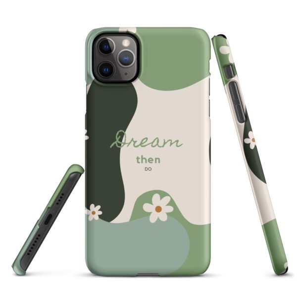 Dream Then Do iPhone® Case | Minimalist Inspirational Phone Cover | Sleek Design for iPhone® All Models - Image 7
