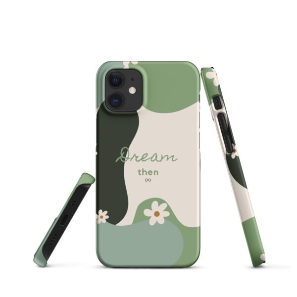 Dream Then Do iPhone® Case | Minimalist Inspirational Phone Cover | Sleek Design for iPhone® All Models - Image 9