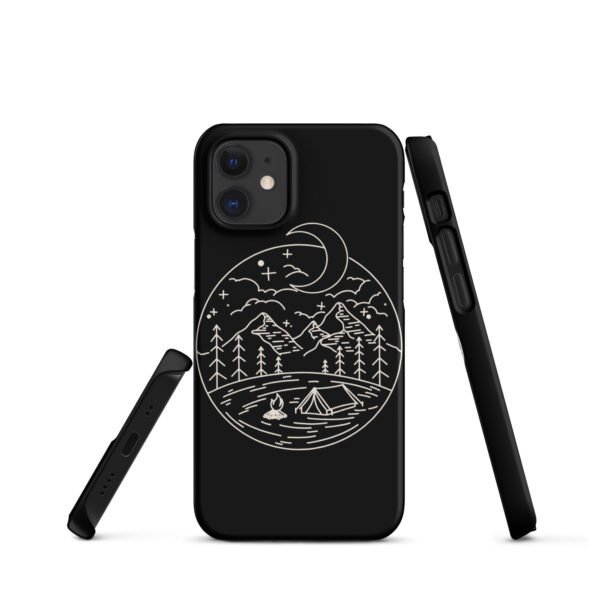 Lunar Landscape iPhone® Case | Minimalist Moon Design | Celestial-Inspired Phone Cover - Image 9