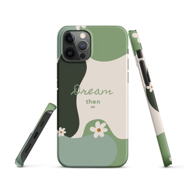 Dream Then Do iPhone® Case | Minimalist Inspirational Phone Cover | Sleek Design for iPhone® All Models - Image 12