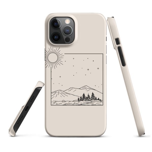 Minimalist Square Sun iPhone® Case | Bold & Modern Aesthetic | Protective & Stylish Cover - Image 14