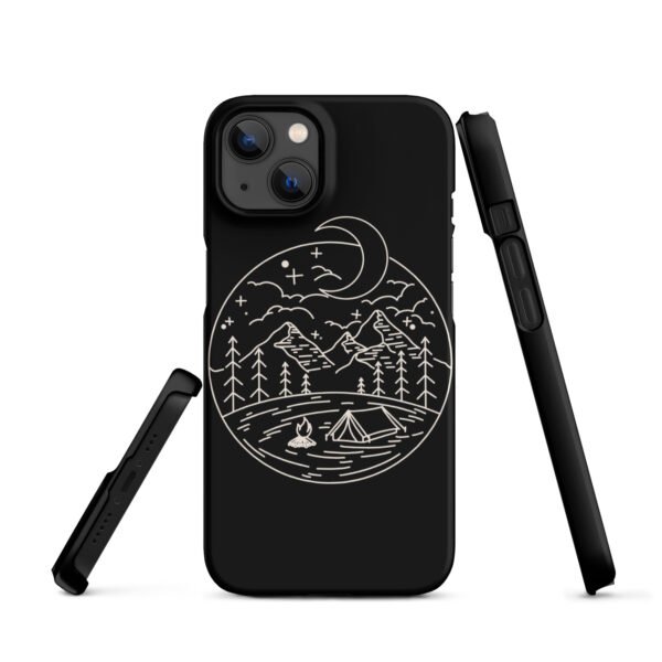Lunar Landscape iPhone® Case | Minimalist Moon Design | Celestial-Inspired Phone Cover - Image 19