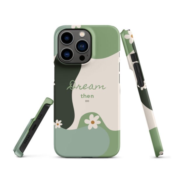 Dream Then Do iPhone® Case | Minimalist Inspirational Phone Cover | Sleek Design for iPhone® All Models - Image 20