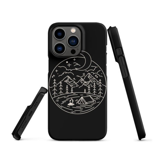 Lunar Landscape iPhone® Case | Minimalist Moon Design | Celestial-Inspired Phone Cover - Image 21