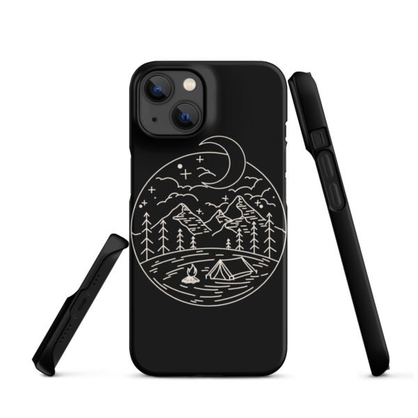 Lunar Landscape iPhone® Case | Minimalist Moon Design | Celestial-Inspired Phone Cover - Image 25