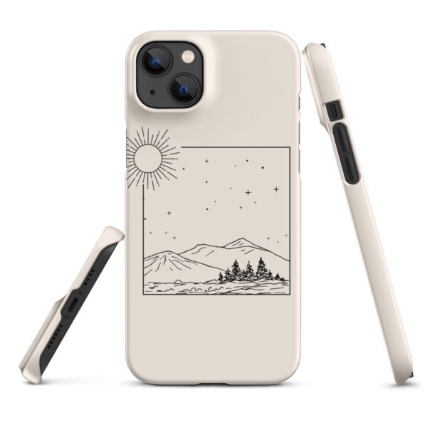 Minimalist Square Sun iPhone® Case | Bold & Modern Aesthetic | Protective & Stylish Cover - Image 26