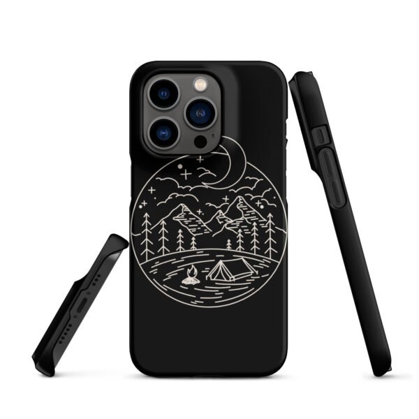Lunar Landscape iPhone® Case | Minimalist Moon Design | Celestial-Inspired Phone Cover - Image 29