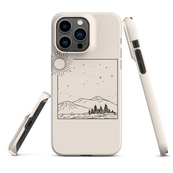 Minimalist Square Sun iPhone® Case | Bold & Modern Aesthetic | Protective & Stylish Cover - Image 30