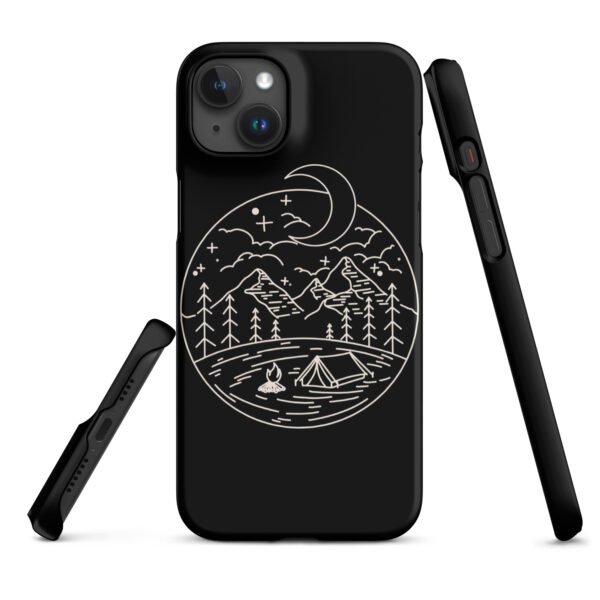 Lunar Landscape iPhone® Case | Minimalist Moon Design | Celestial-Inspired Phone Cover - Image 35