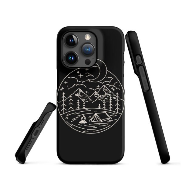 Lunar Landscape iPhone® Case | Minimalist Moon Design | Celestial-Inspired Phone Cover - Image 37