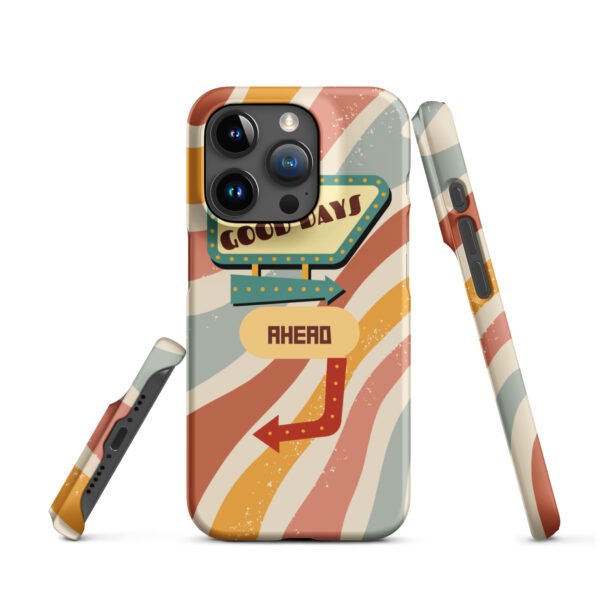 Good Days Ahead iPhone® Case | Groovy Vibes & Retro Aesthetic | Positive Energy Phone Cover - Image 36