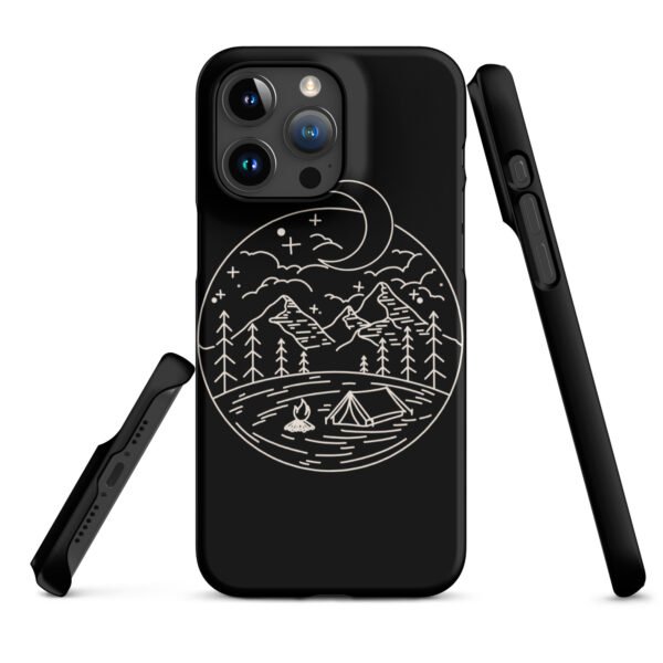 Lunar Landscape iPhone® Case | Minimalist Moon Design | Celestial-Inspired Phone Cover - Image 39